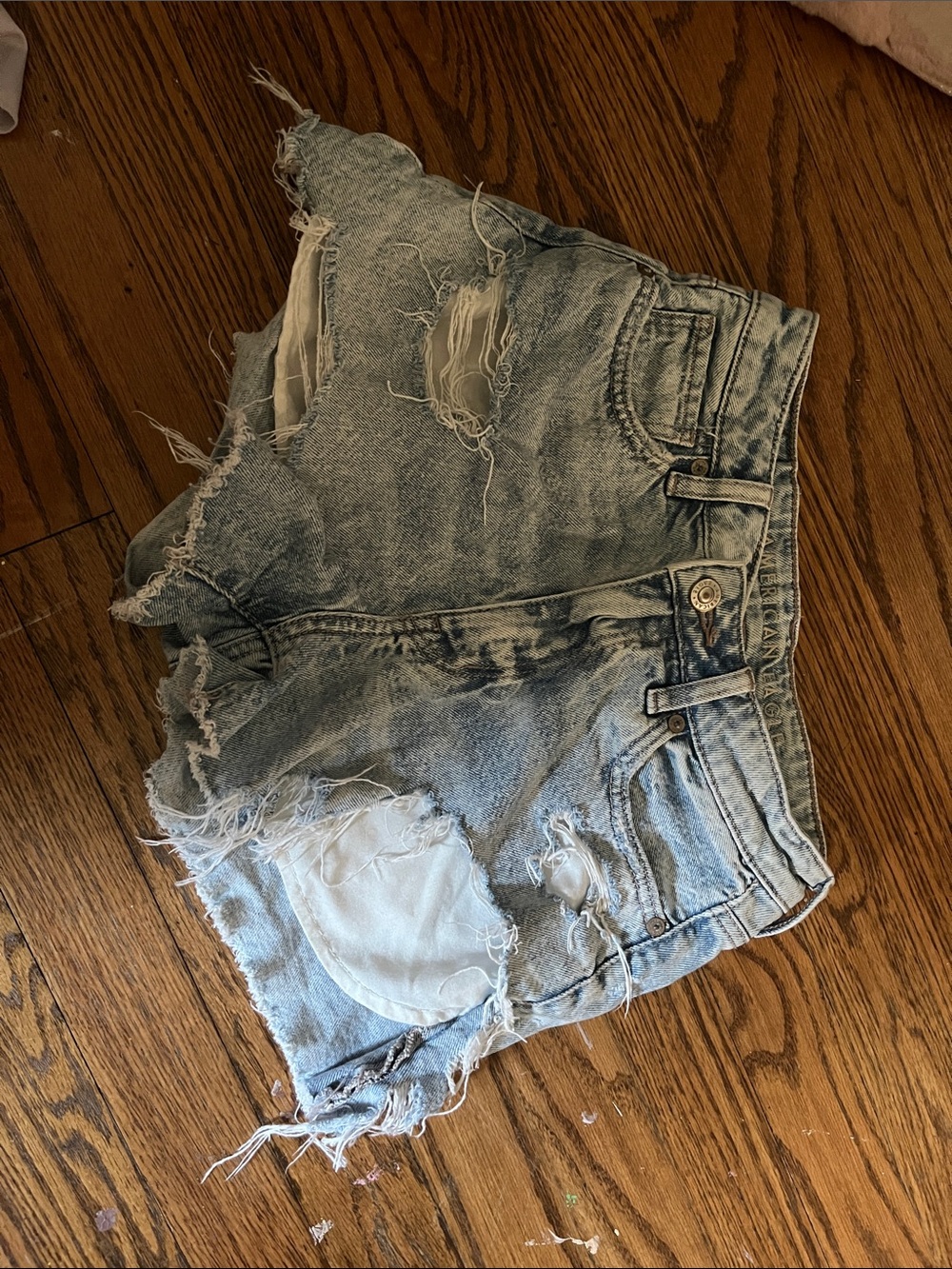 American eagle jean shorts